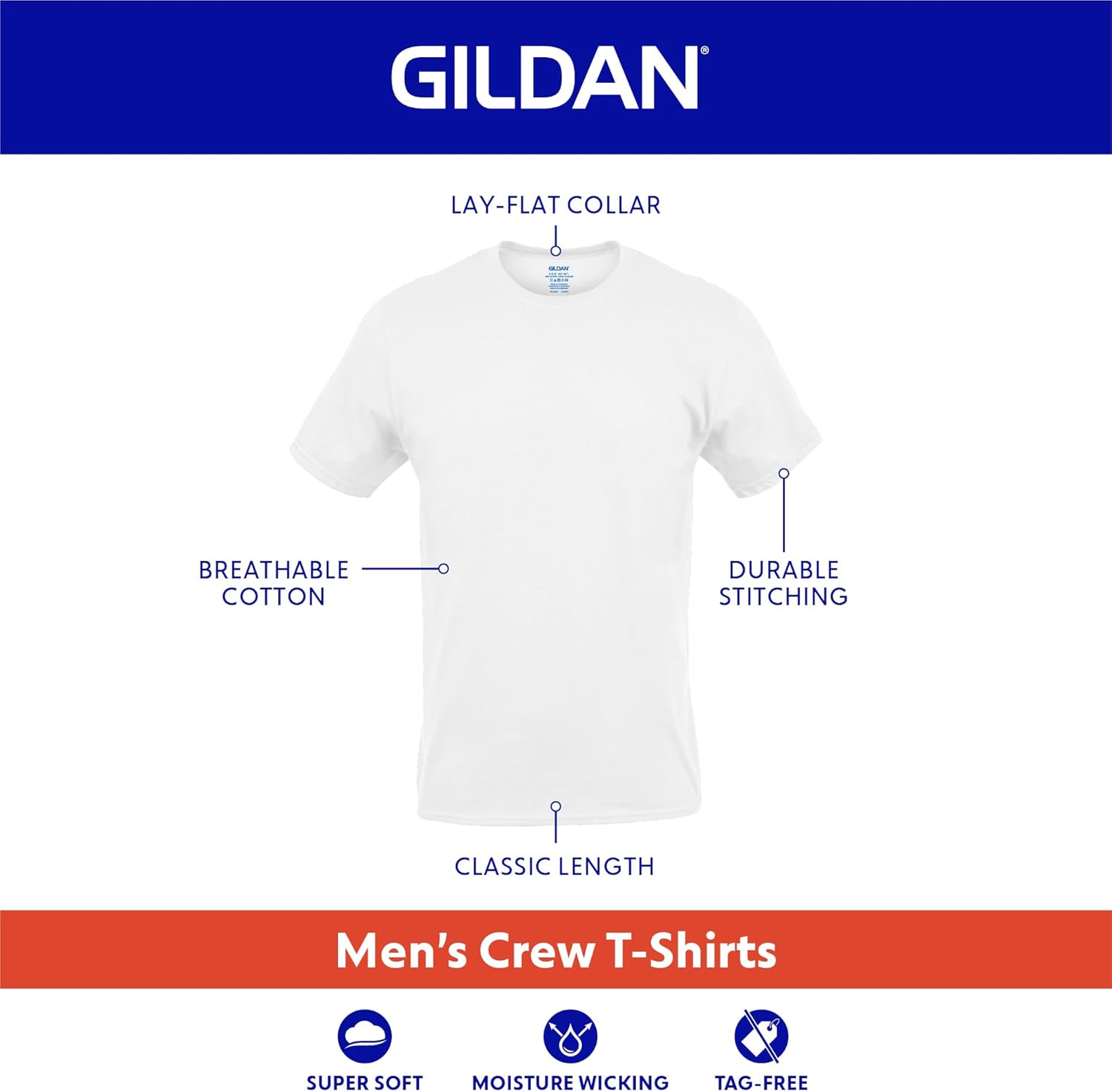 Comfy Men's Crew Tees